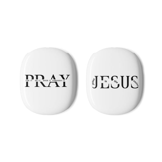 AirPods Max Case — 'Jesus Pray' Minimalist Christian Headphone Covers