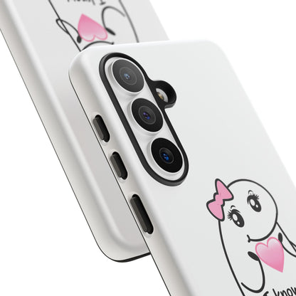 Phone Case — 'I Know Jesus Loves Me So Much' Cute Heart Faith Design