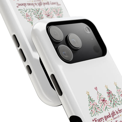 Christmas Grandma Phone Case — “Every good gift is from above” Magnetic Impact-Resistant Case