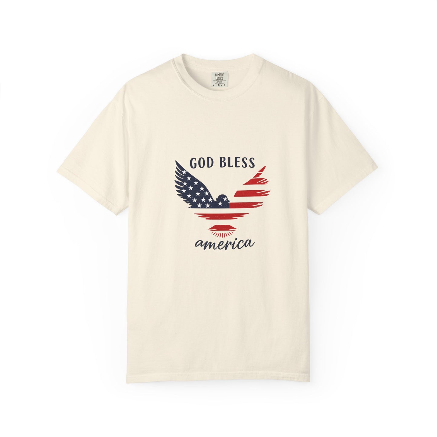 God Bless America Eagle T-Shirt — Patriotic USA Flag Tee