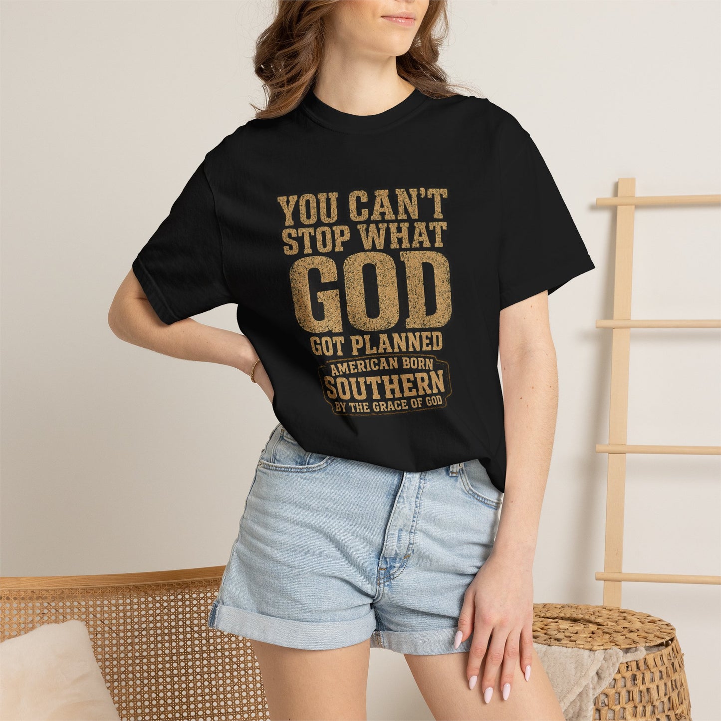 BIG FROST You Can't Stop What God Got Planned DOUBLE SIDED PRINT Tee