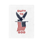 Duty to God American Eagle Blanket