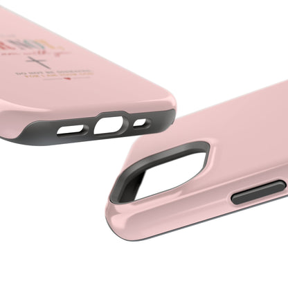 Fear Not Isaiah 41:10 Pink Magnetic Impact Phone Case