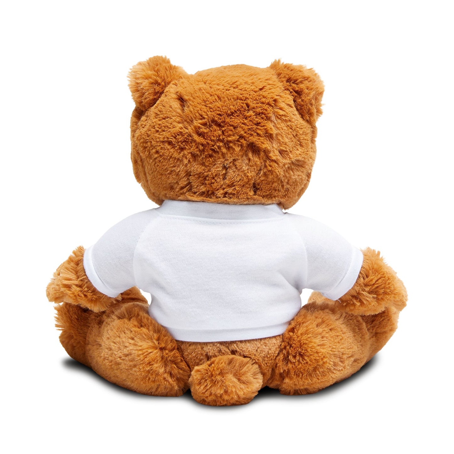 Plush Teddy Bear with 'JESUS' T‑Shirt — Religious Keepsake Gift
