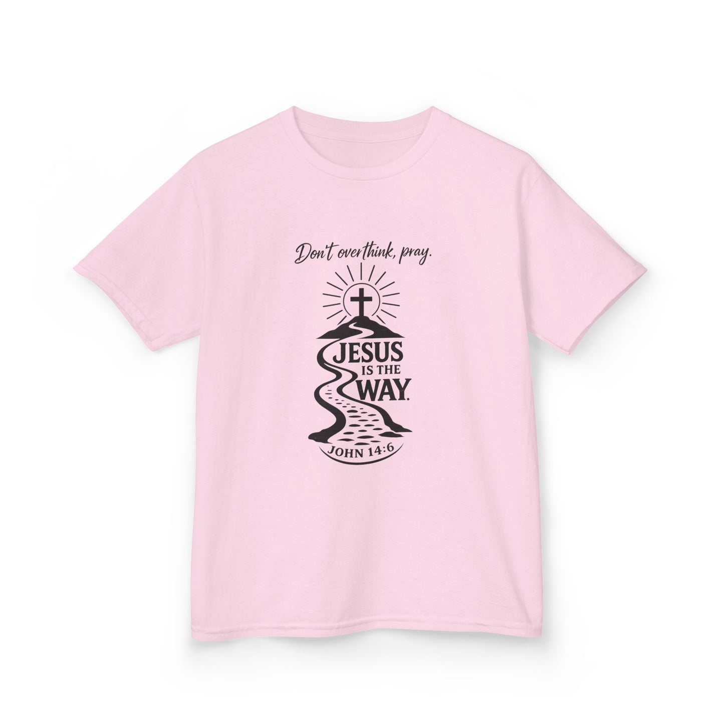 UnisexKids Tee — "Jesus Is The Way" Faith Graphic (John 14:6)