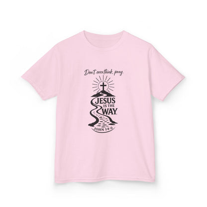 UnisexKids Tee — "Jesus Is The Way" Faith Graphic (John 14:6)