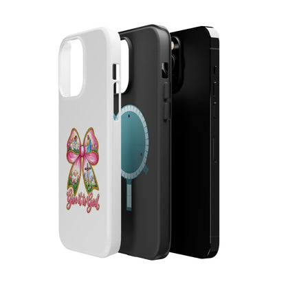Give It to God Phone Case — Floral Bow Christian iPhone Cover