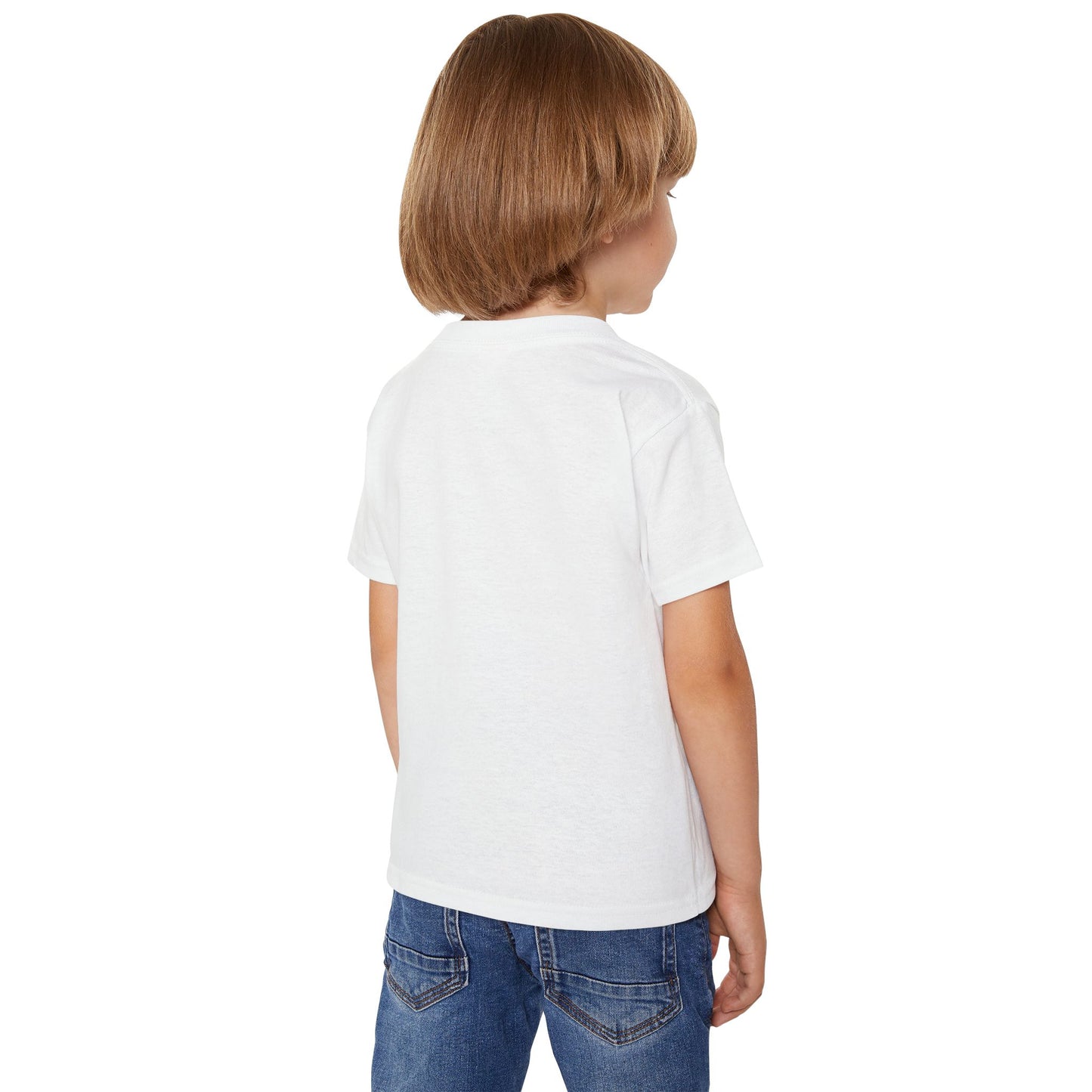 Faith Over Fear Toddler unisex T-Shirt — Psalm 56:3 Inspirational Kids Tee