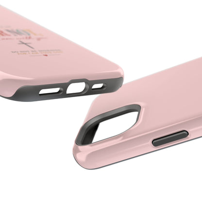 Fear Not Isaiah 41:10 Pink Magnetic Impact Phone Case
