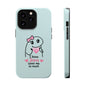 Christian Cute Heart Phone Case — "I Know Jesus Loves Me So Much" Magnetic Impact-Resistant Case