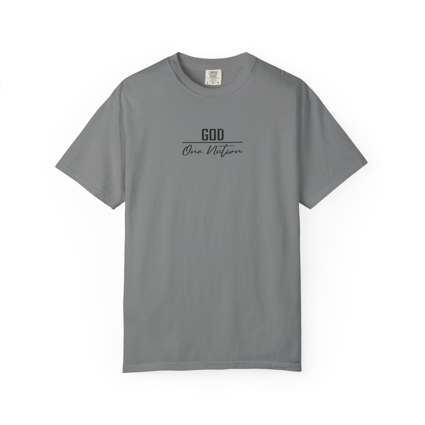 Jesus Is The Way T-Shirt — “God One Nation” Christian Faith Tee (John 14:6)