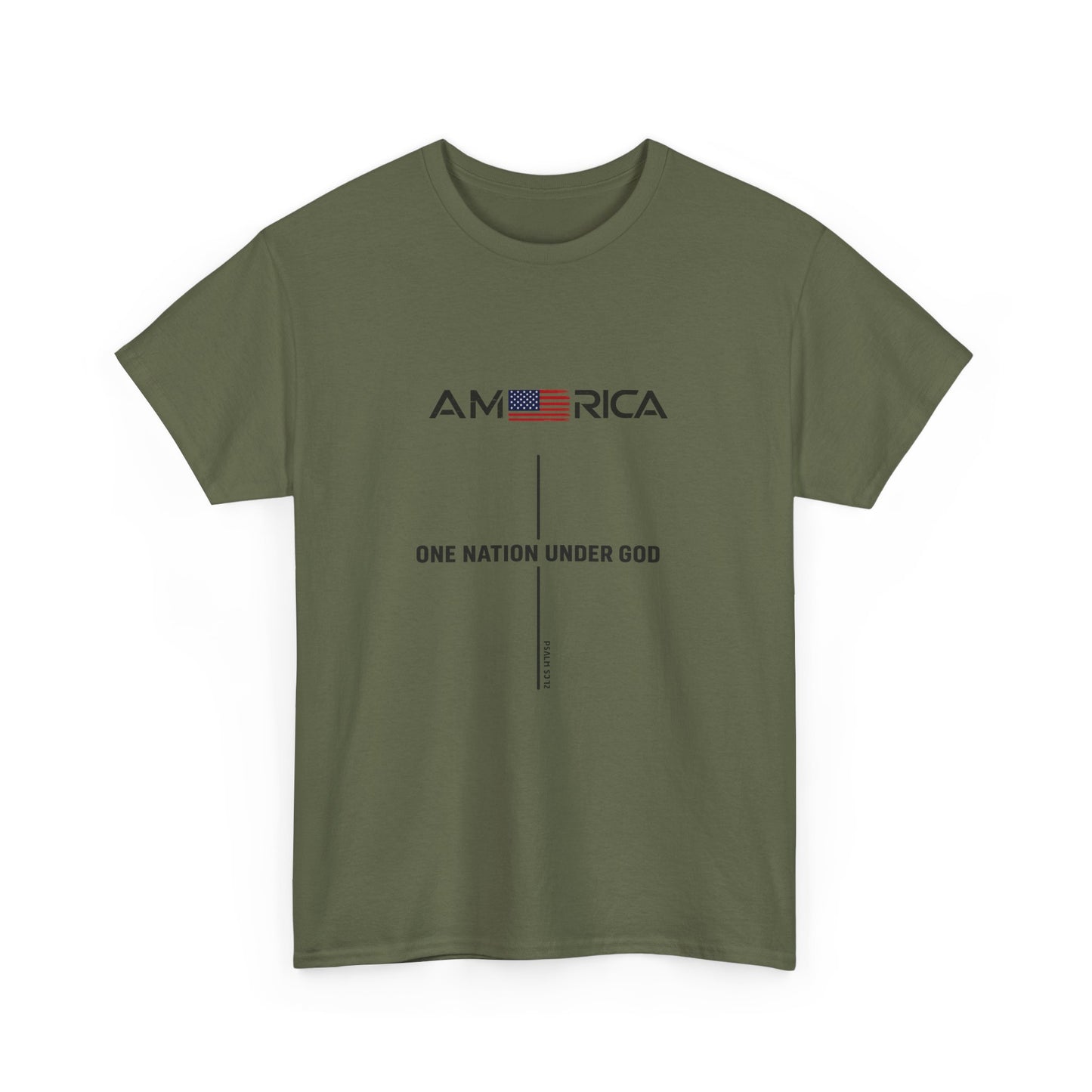 Patriotic 'America - One Nation Under God' Tee