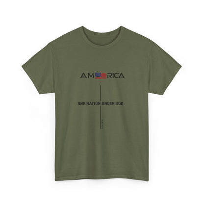 Patriotic 'America - One Nation Under God' Tee