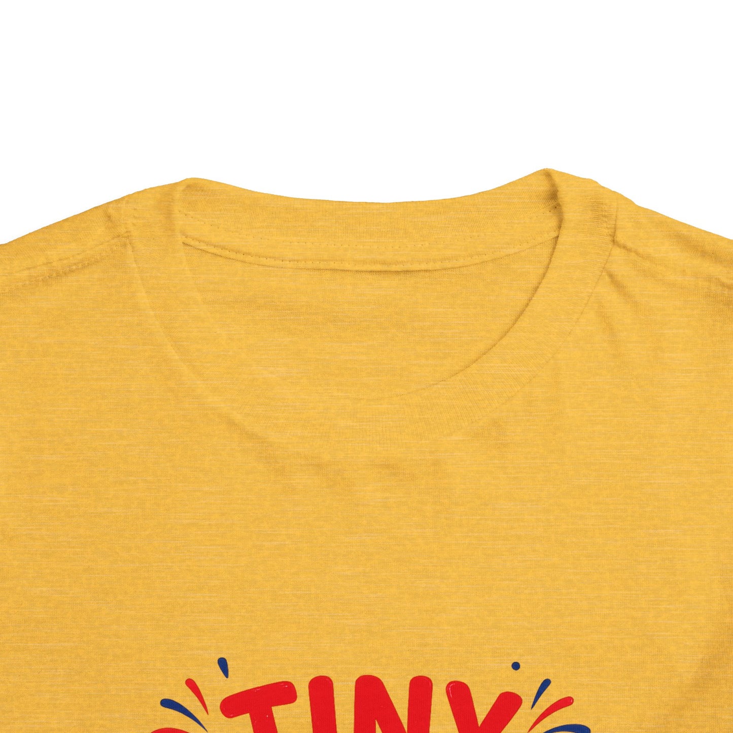 Tiny Patriot Toddler Tee – Cute American Flag 4th of July Shirt