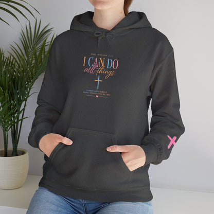 I Can Do All Things Christian Hoodie — Inspirational Faith Pullover
