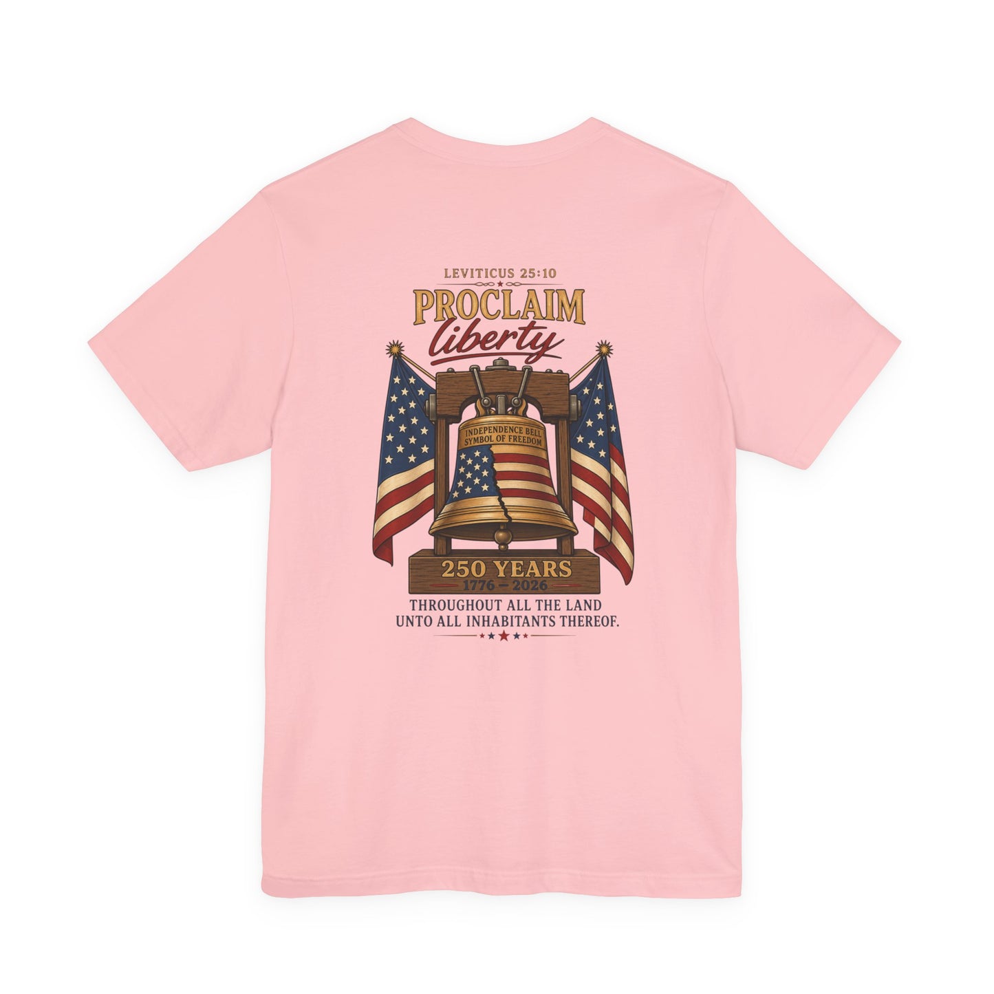 Leviticus 25:10 Tee – Minimalist Bible Verse Christian T-Shirt