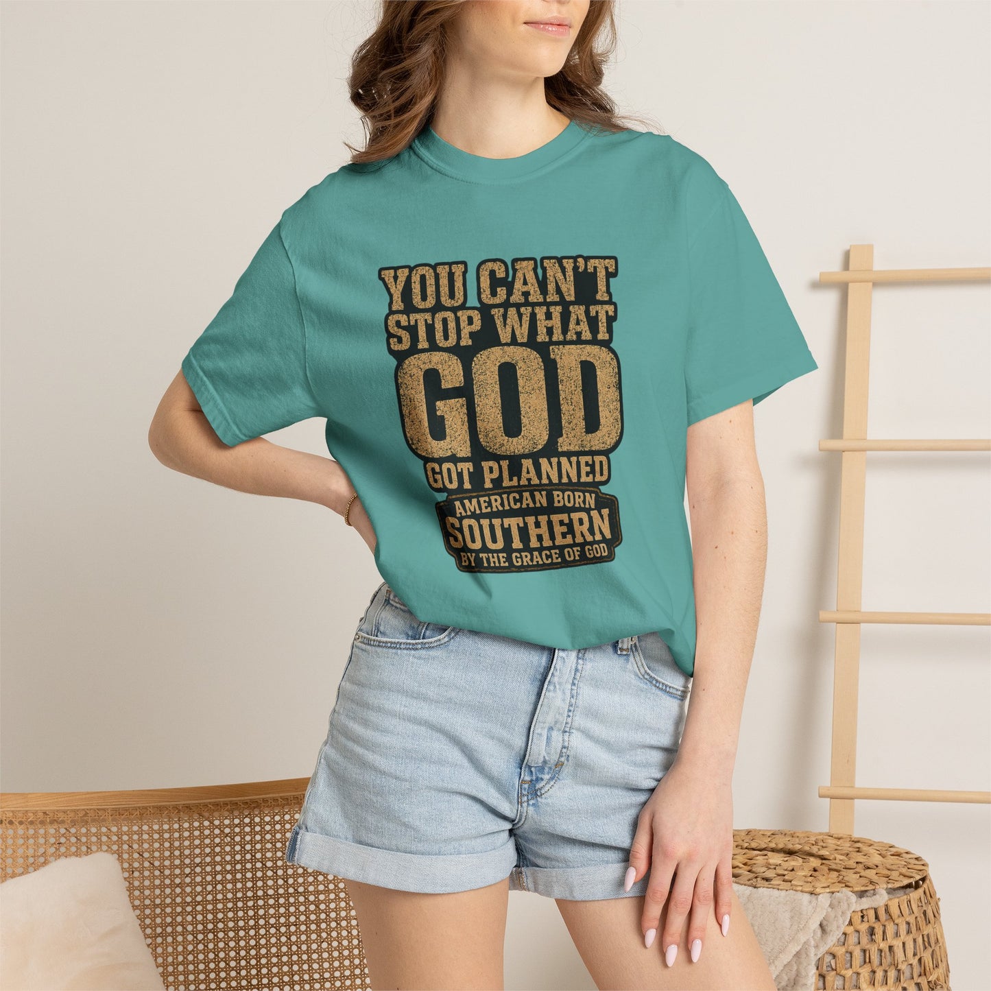 BIG FROST You Can't Stop What God Got Planned DOUBLE SIDED PRINT Tee