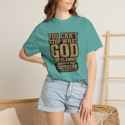 BIG FROST You Can't Stop What God Got Planned DOUBLE SIDED PRINT Tee