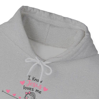 Christian Hoodie — "Be Still and Know" Inspirational Girls' Faith Sweatshirt