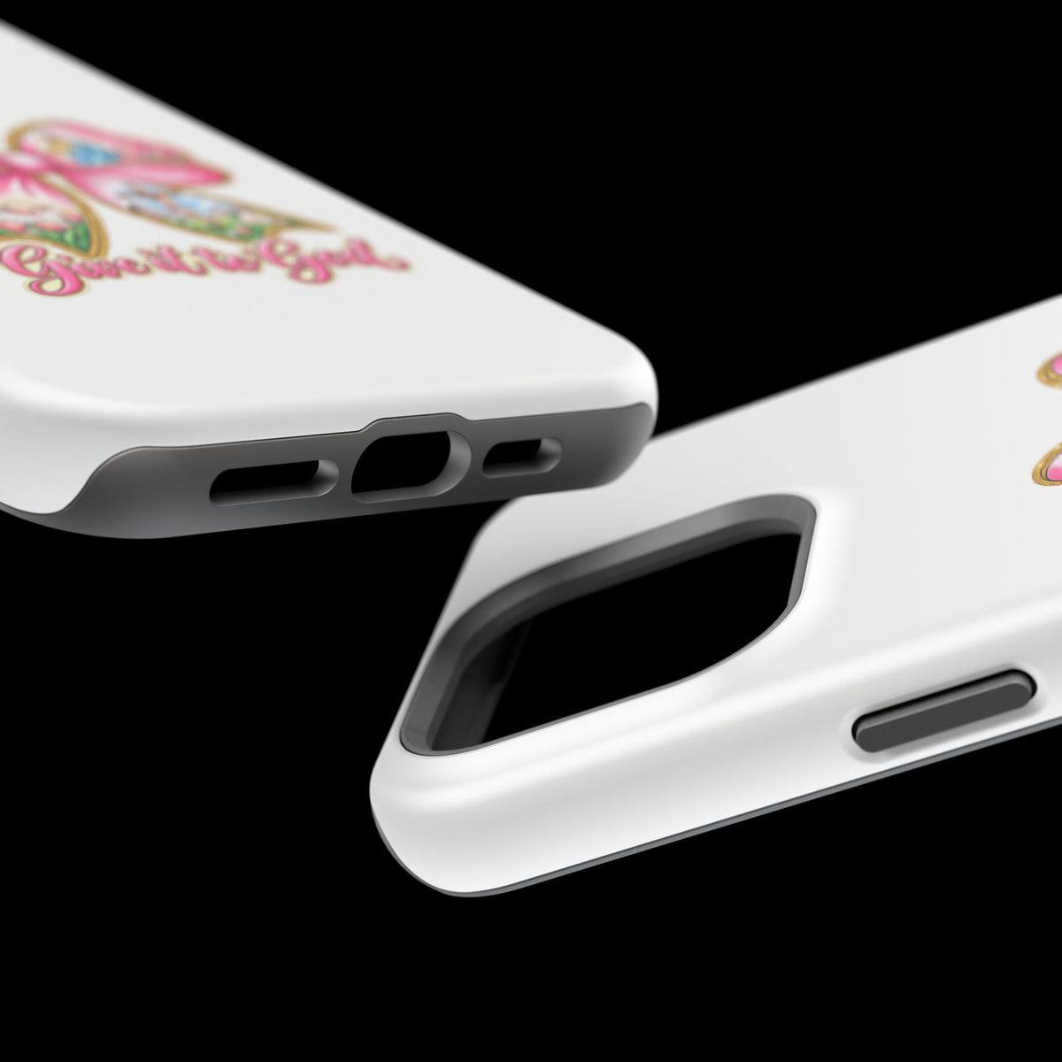 Give It to God Phone Case — Floral Bow Christian iPhone Cover