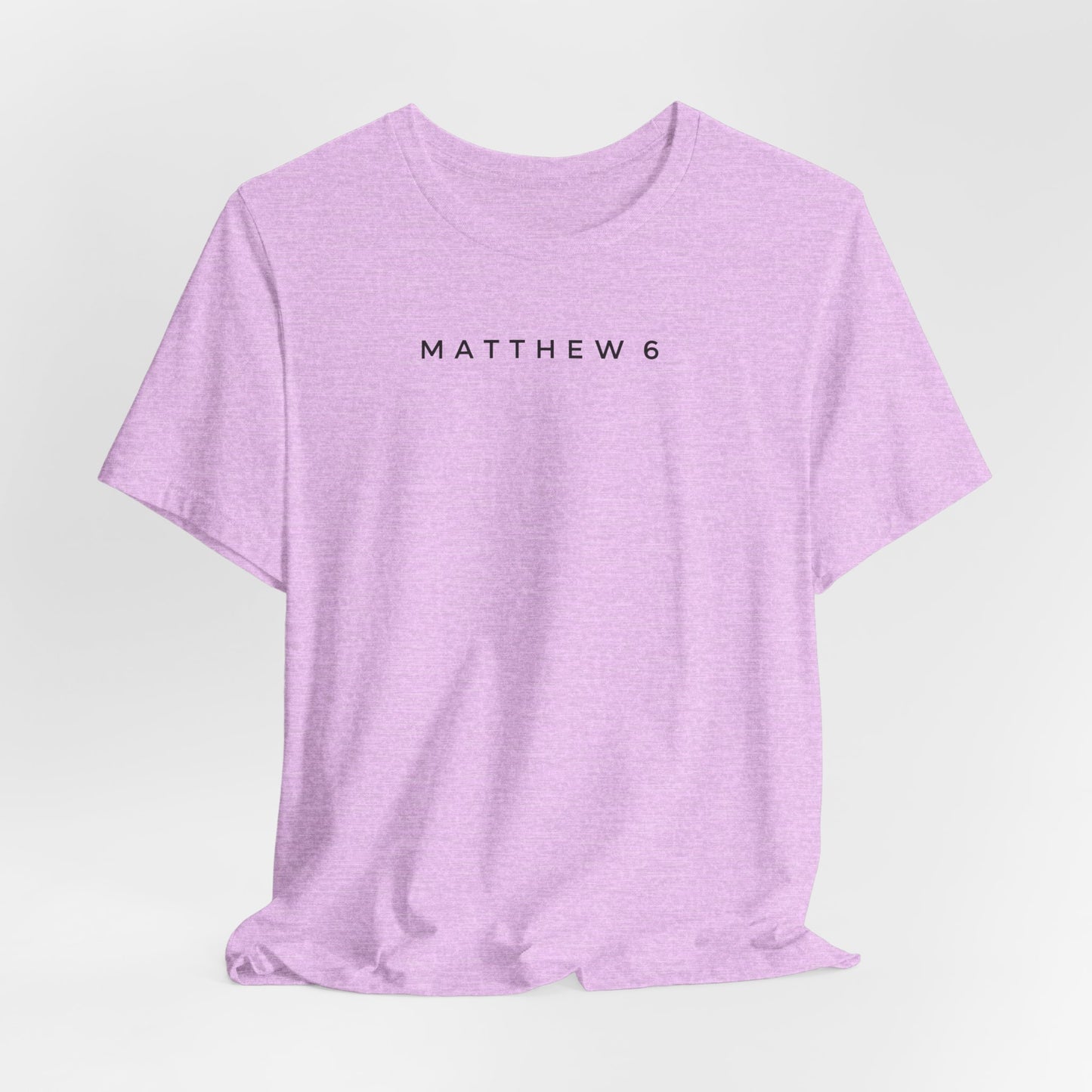 Matthew 6 Prayer Cross Tee — Our Father Lord's Prayer Christian T-Shirt