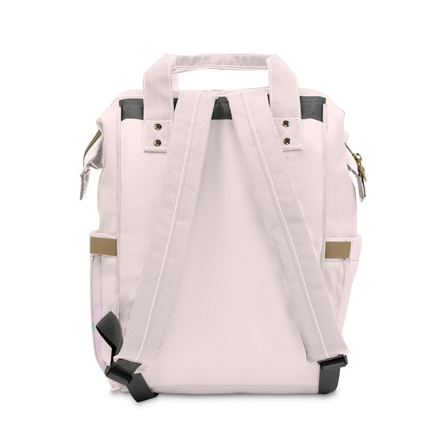Diaper Backpack — Pastel Cross & 'Let God Direct Your Life' Baby Bag
