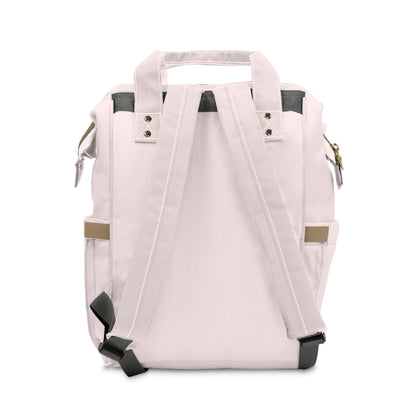 Diaper Backpack — Pastel Cross & 'Let God Direct Your Life' Baby Bag