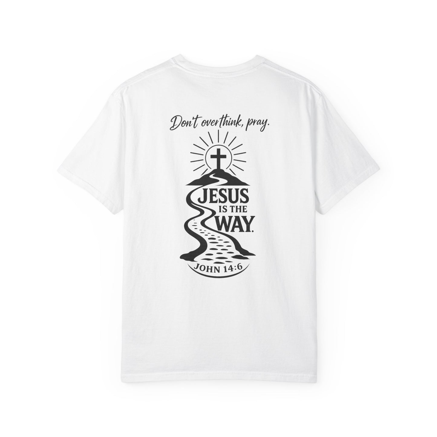 Jesus Is The Way T-Shirt — “God One Nation” Christian Faith Tee (John 14:6)