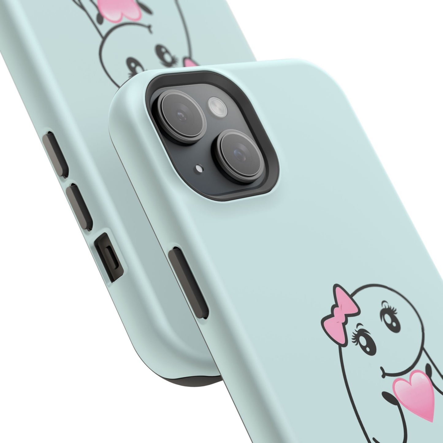 Christian Cute Heart Phone Case — "I Know Jesus Loves Me So Much" Magnetic Impact-Resistant Case