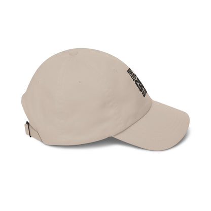 You Can't Stop What God Got Planned Dad Cap — Christian Inspirational Baseball Hat