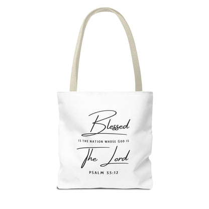 Christian Tote Bag — “Riding with Jesus” Floral Beetle Illustration