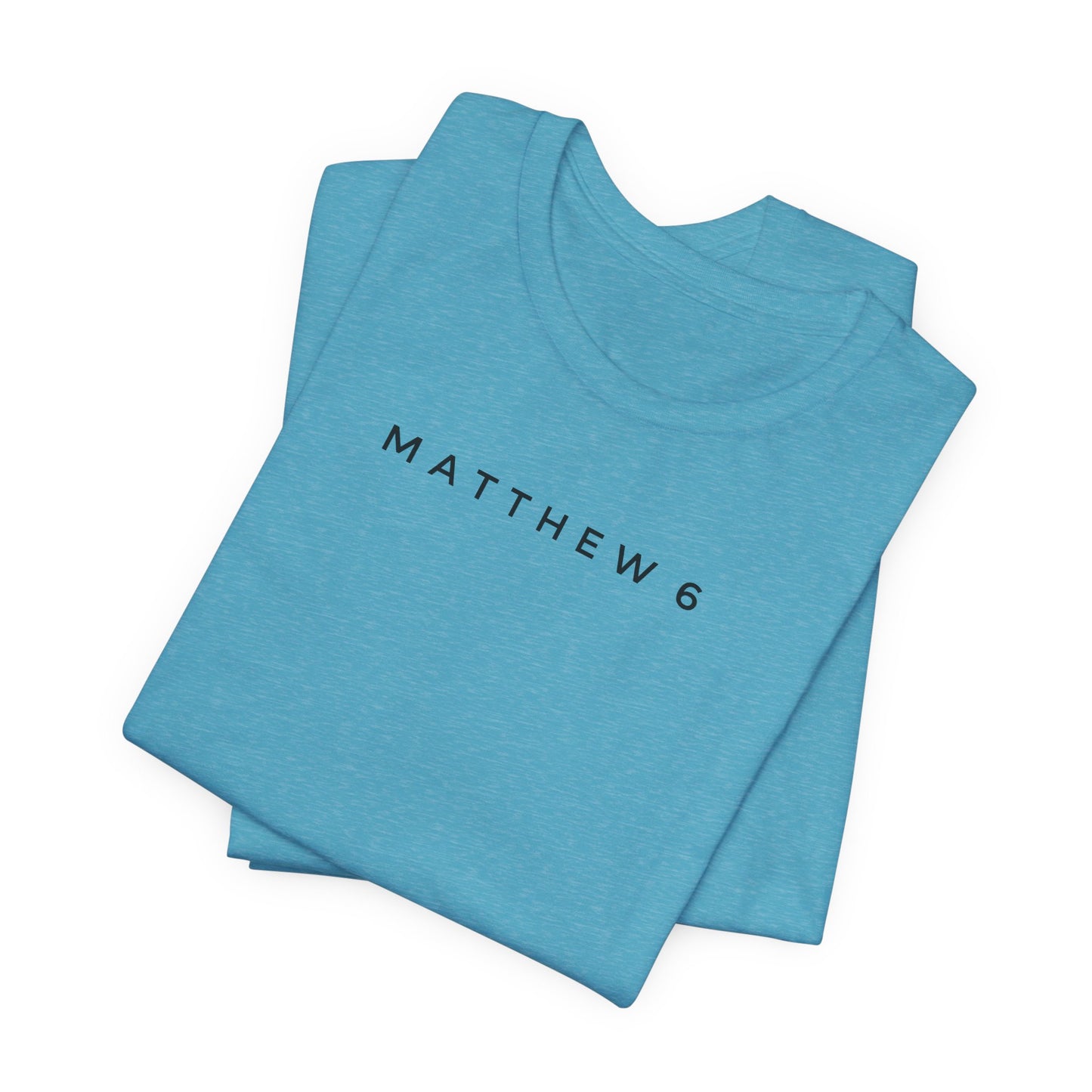 Matthew 6 Prayer Cross Tee — Our Father Lord's Prayer Christian T-Shirt