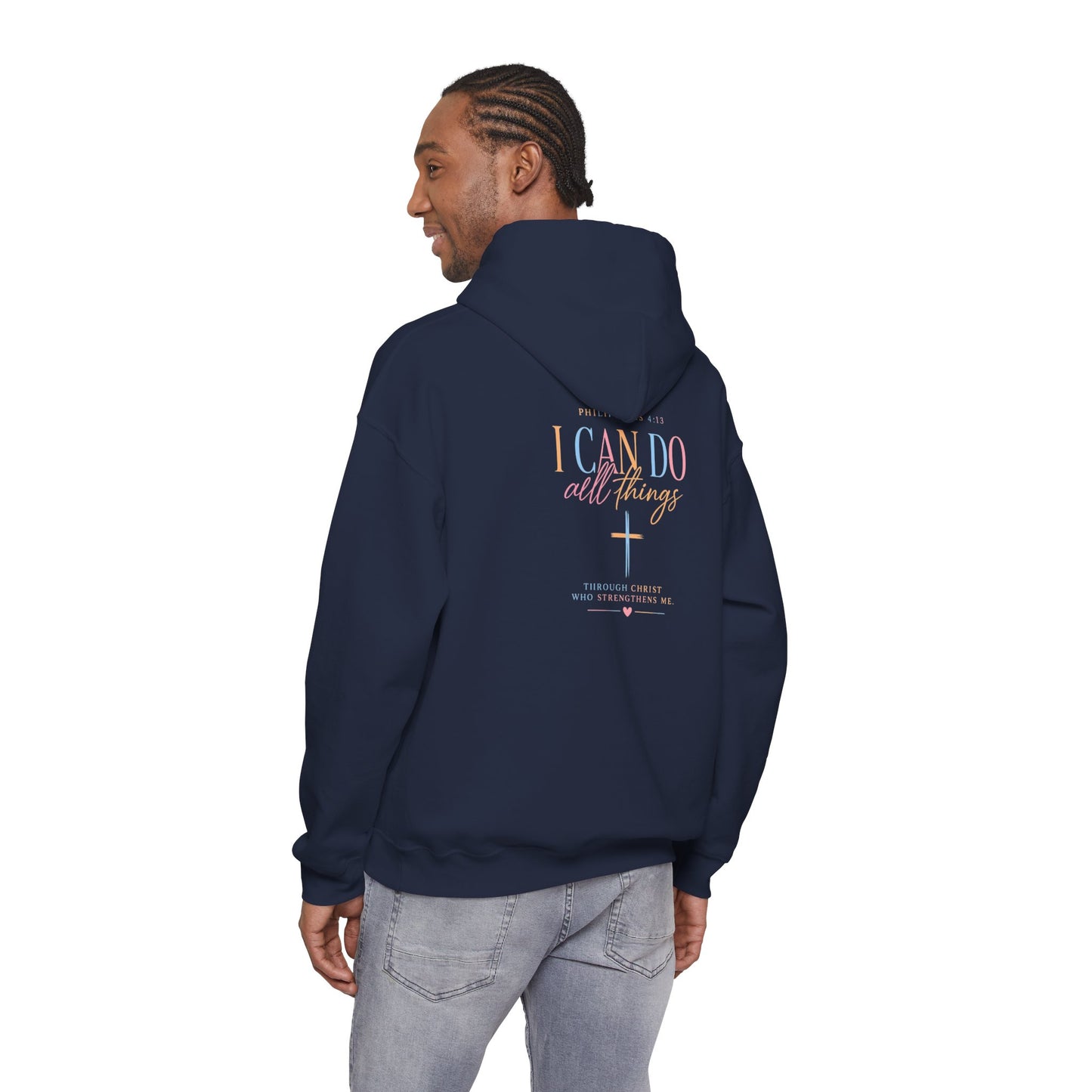 I Can Do All Things Christian Hoodie — Inspirational Faith Pullover