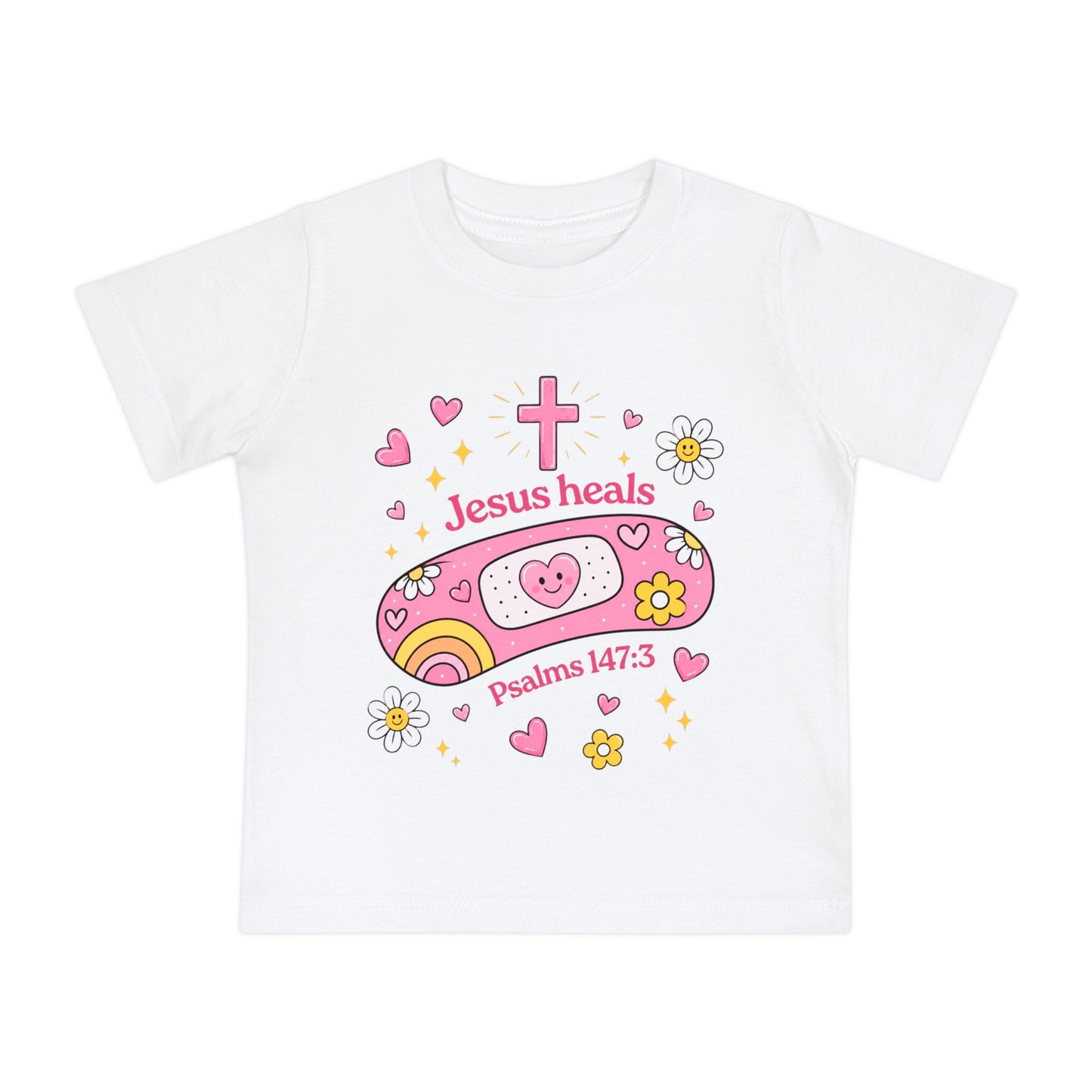 Baby T-Shirt "The Lord Is My Shepherd" Cute Sheep Christian Infant Tee