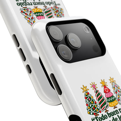 Christmas Grandma Phone Case — “Todo buen regalo viene de lo alto” Magnetic Impact-Resistant Case