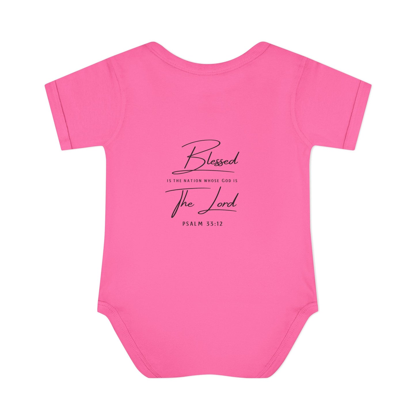 Baby Bodysuit – "My First 4th of July" Patriotic Infant Onesie