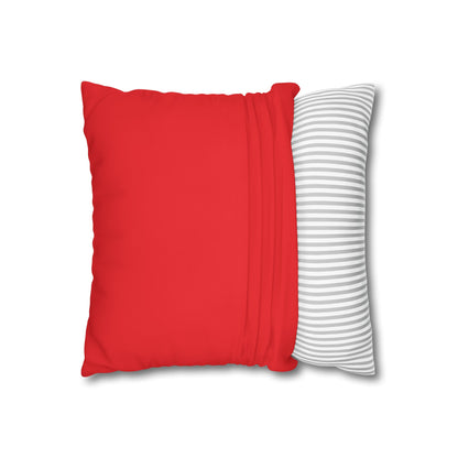 Christmas Reindeer Pillow - "Sweet Granddaughter You're an Answered Prayer" Holiday Throw Pillow