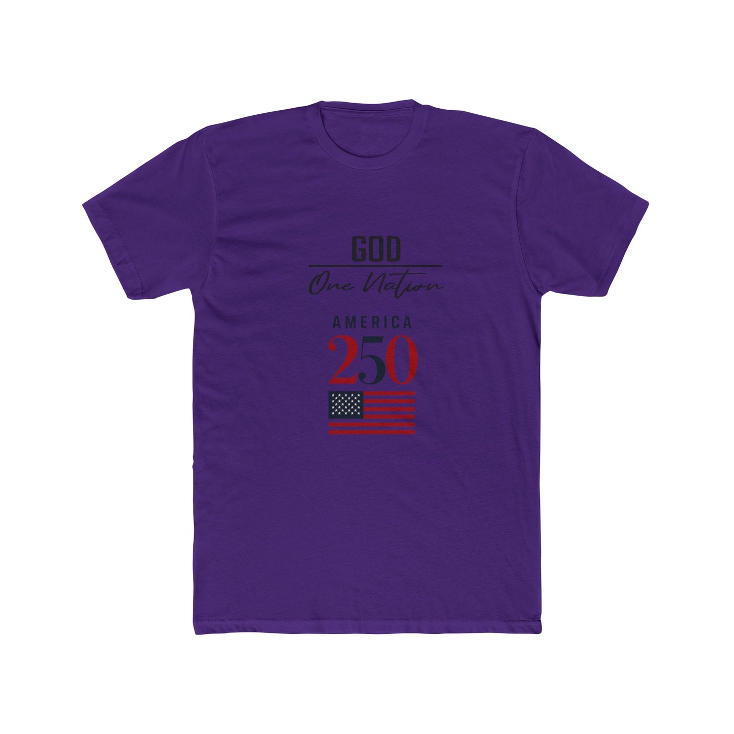 God One Nation - America 250 Patriotic Tee