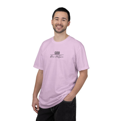 Jesus Is The Way T-Shirt — “God One Nation” Christian Faith Tee (John 14:6)