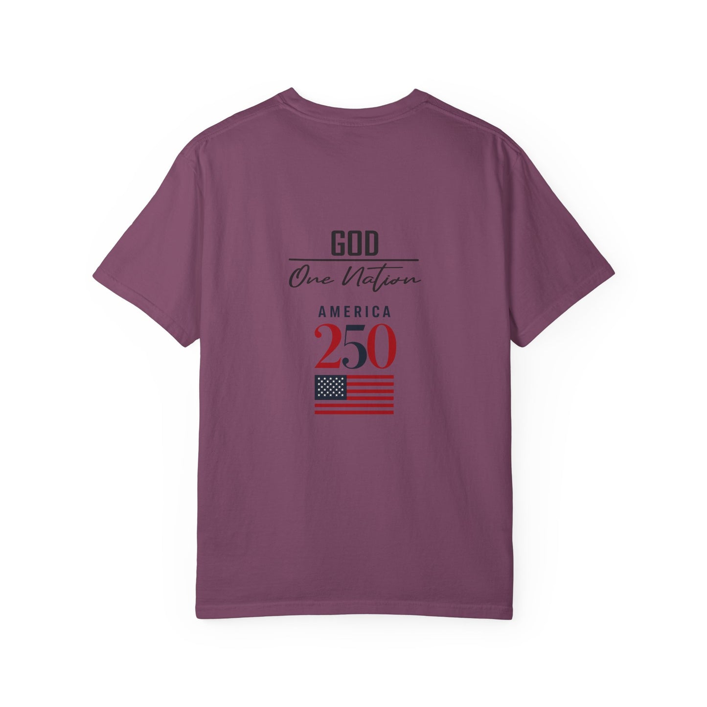 Patriotic Fathers Are Like Noah T-Shirt — "They Build Before the Storm Comes" (America 250)