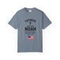 Patriotic Fathers Are Like Noah T-Shirt — "They Build Before the Storm Comes" (America 250)