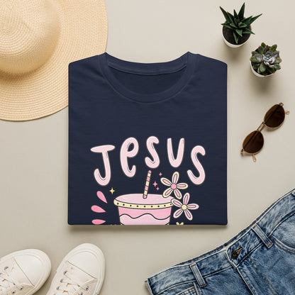 Jesus & Coffee T-Shirt — Cute Pastel Faith Graphic Tee