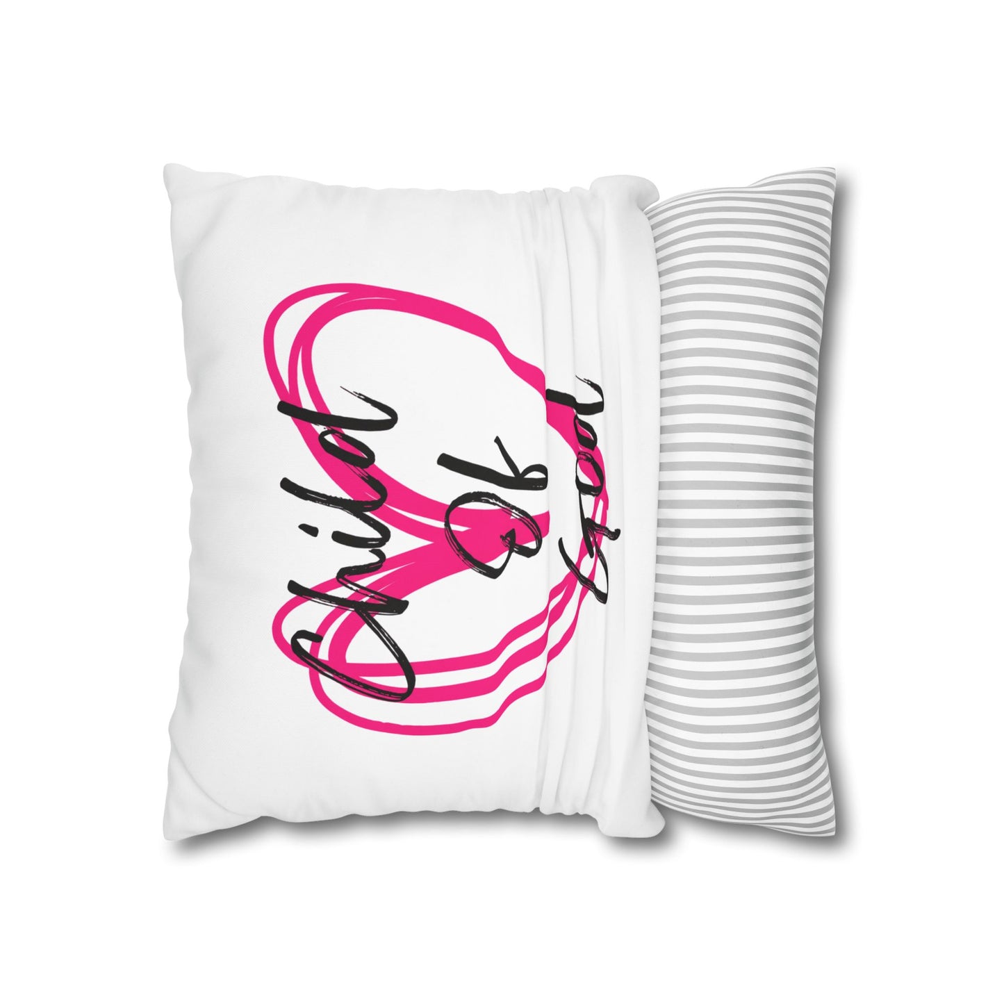 Child of God Heart Pillowcase — Square Decorative Throw Pillow Cover