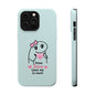 Christian Cute Heart Phone Case — "I Know Jesus Loves Me So Much" Magnetic Impact-Resistant Case