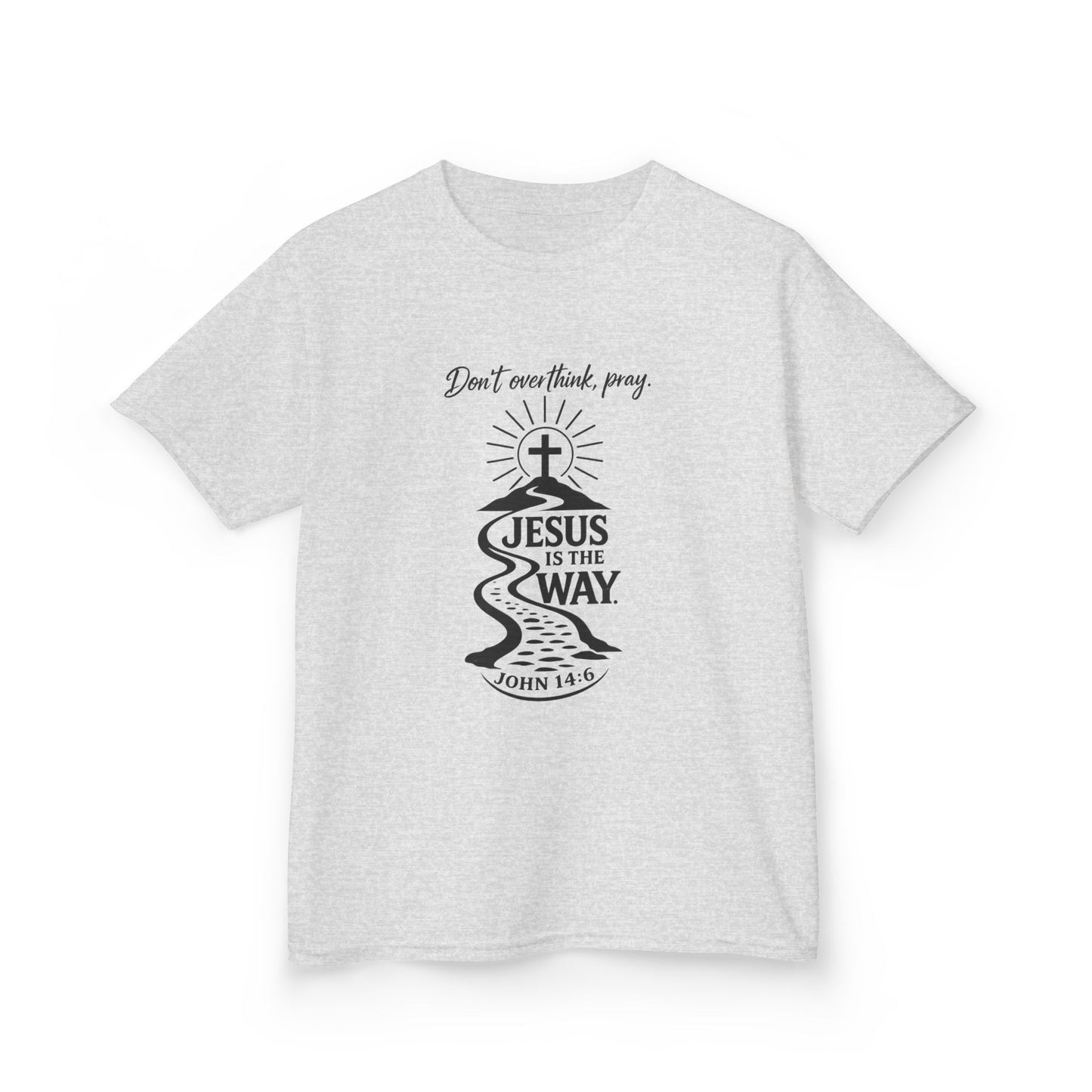 UnisexKids Tee — "Jesus Is The Way" Faith Graphic (John 14:6)