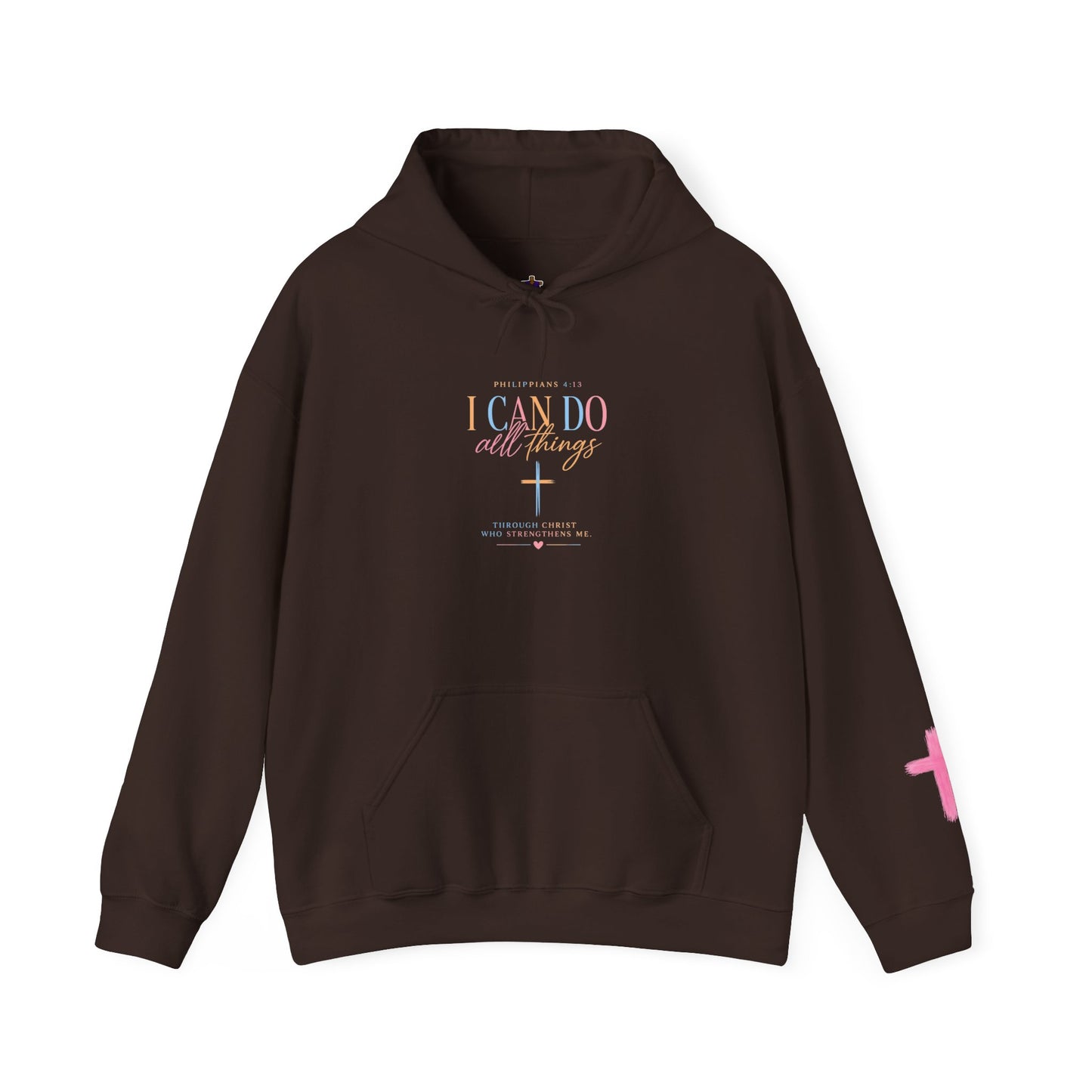 I Can Do All Things Christian Hoodie — Inspirational Faith Pullover