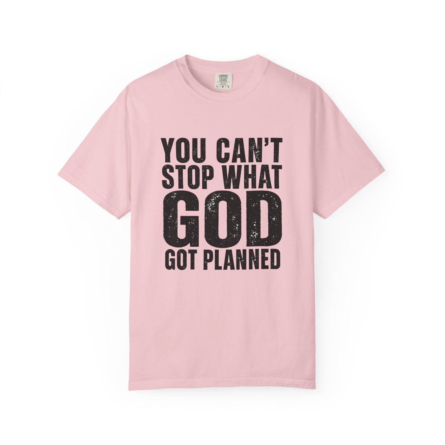 BIG FROST "You Can't Stop What God Got Planned" DOUBLE SIDED Print T Shirt
