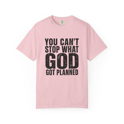 BIG FROST "You Can't Stop What God Got Planned" DOUBLE SIDED Print T Shirt