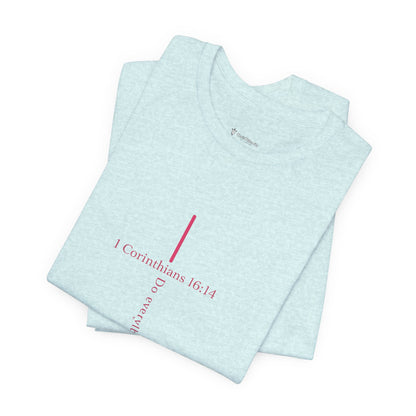 Christian Kids Tee — Cute Tooth Fairy Design with “I Know Jesus Loves Me So Much”