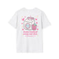 Christian T-Shirt – “Jesus Washed Away Our Sins” Cute Washing Machine Design